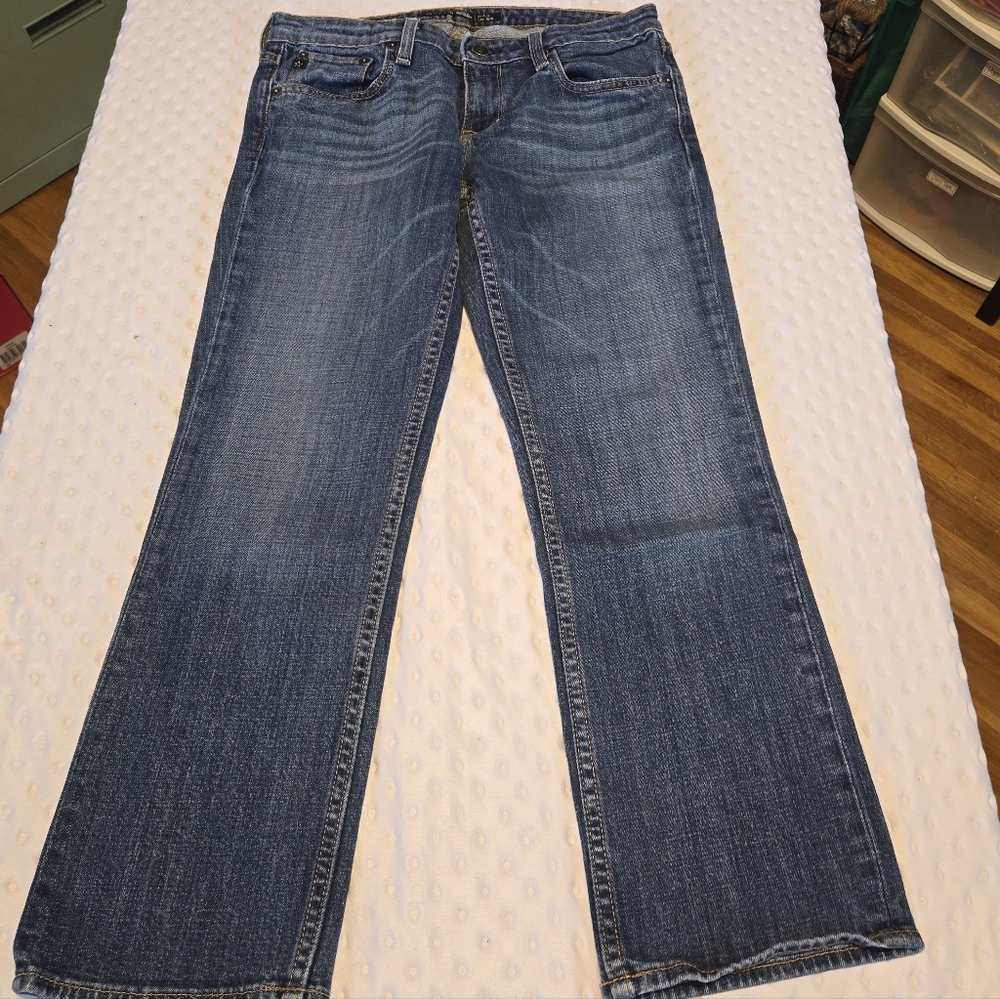 Big Star Women's Flare Jeans in Deep Blue